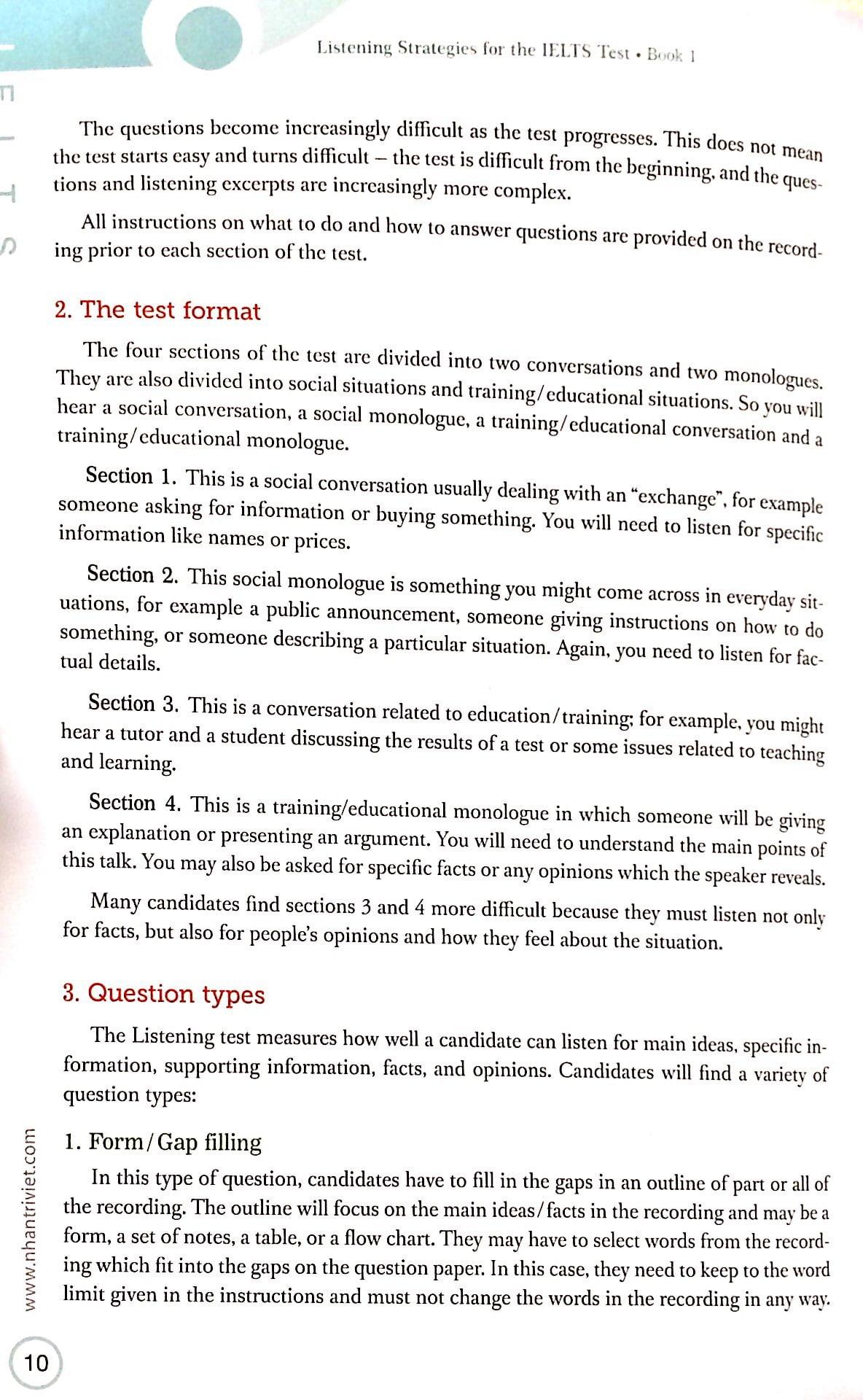 Listening Strategies For The IELTS Test - Book 1