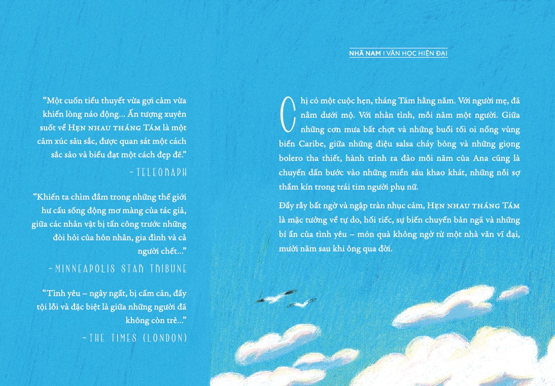 Sách - Hẹn nhau tháng tám (Gabriel García Márquez) (Nhã Nam Official)