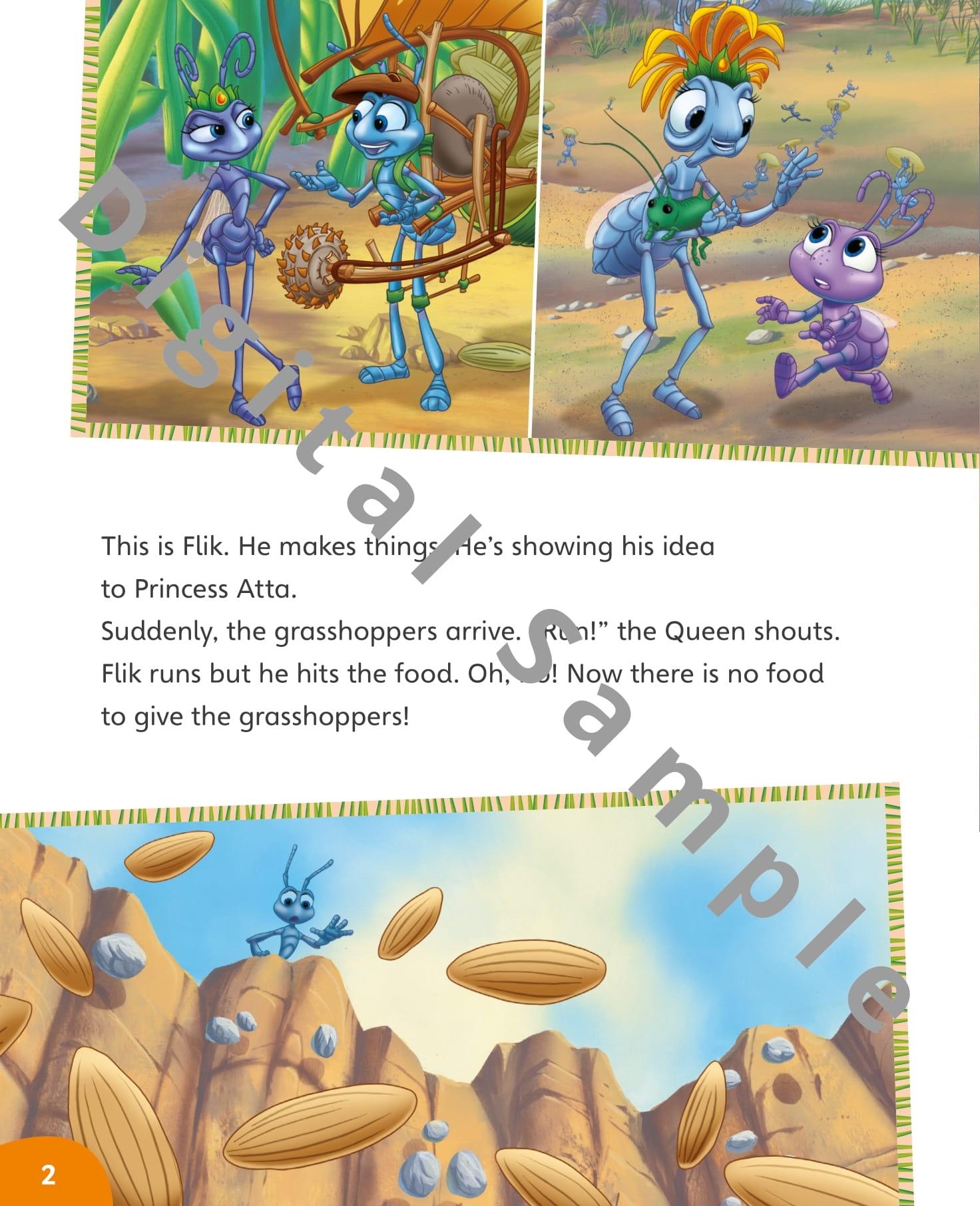 Disney Kids Readers Level 3: A Bug
