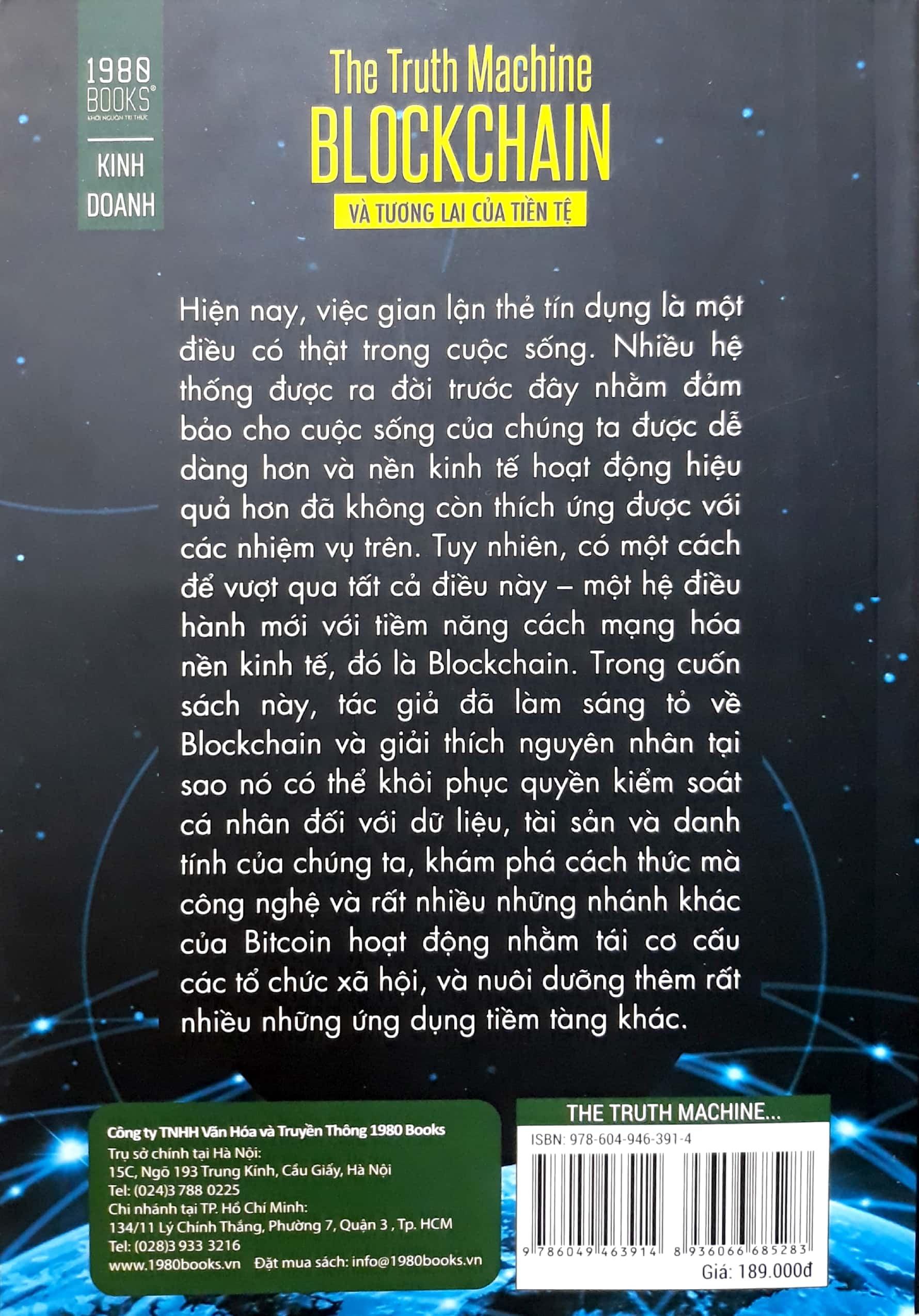 The Truth Machine: Blockchain Và Tương Lai Của Tiền Tệ