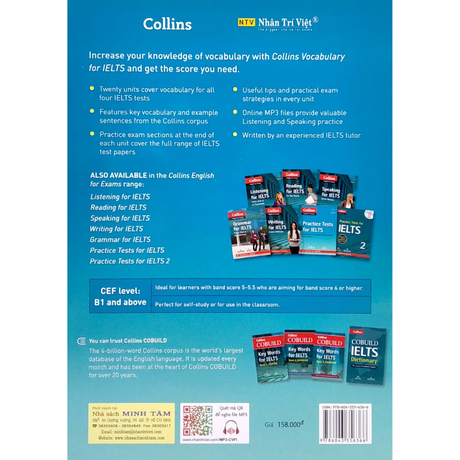 Collins English For Exams - Vocabulary For IELTS (Kèm CD Hoặc File MP3)