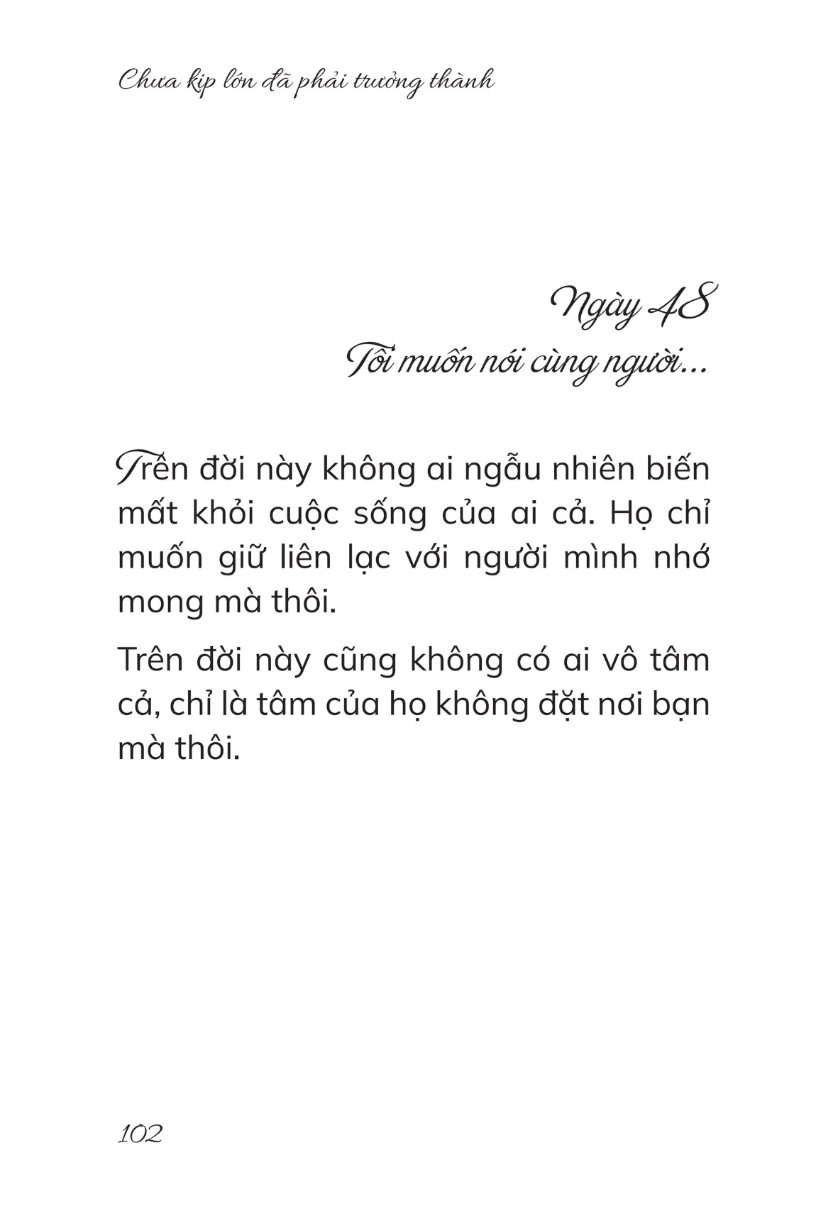 The Journey Of Youth - Chưa Kịp Lớn Đã Phải Trưởng Thành (Song Ngữ Việt - Anh)
