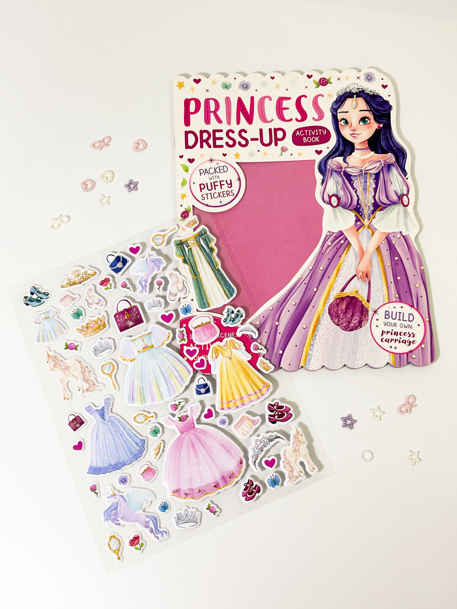 Princess Dress-Up Activity Book