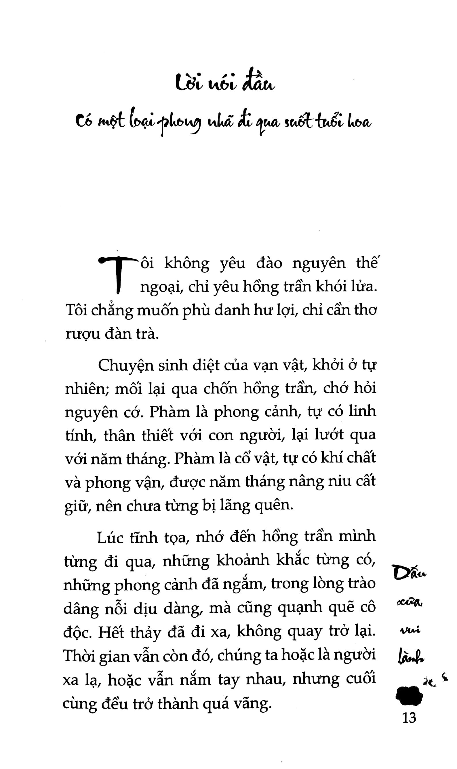 Dấu Xưa, Vui Lành (Bìa Mềm)