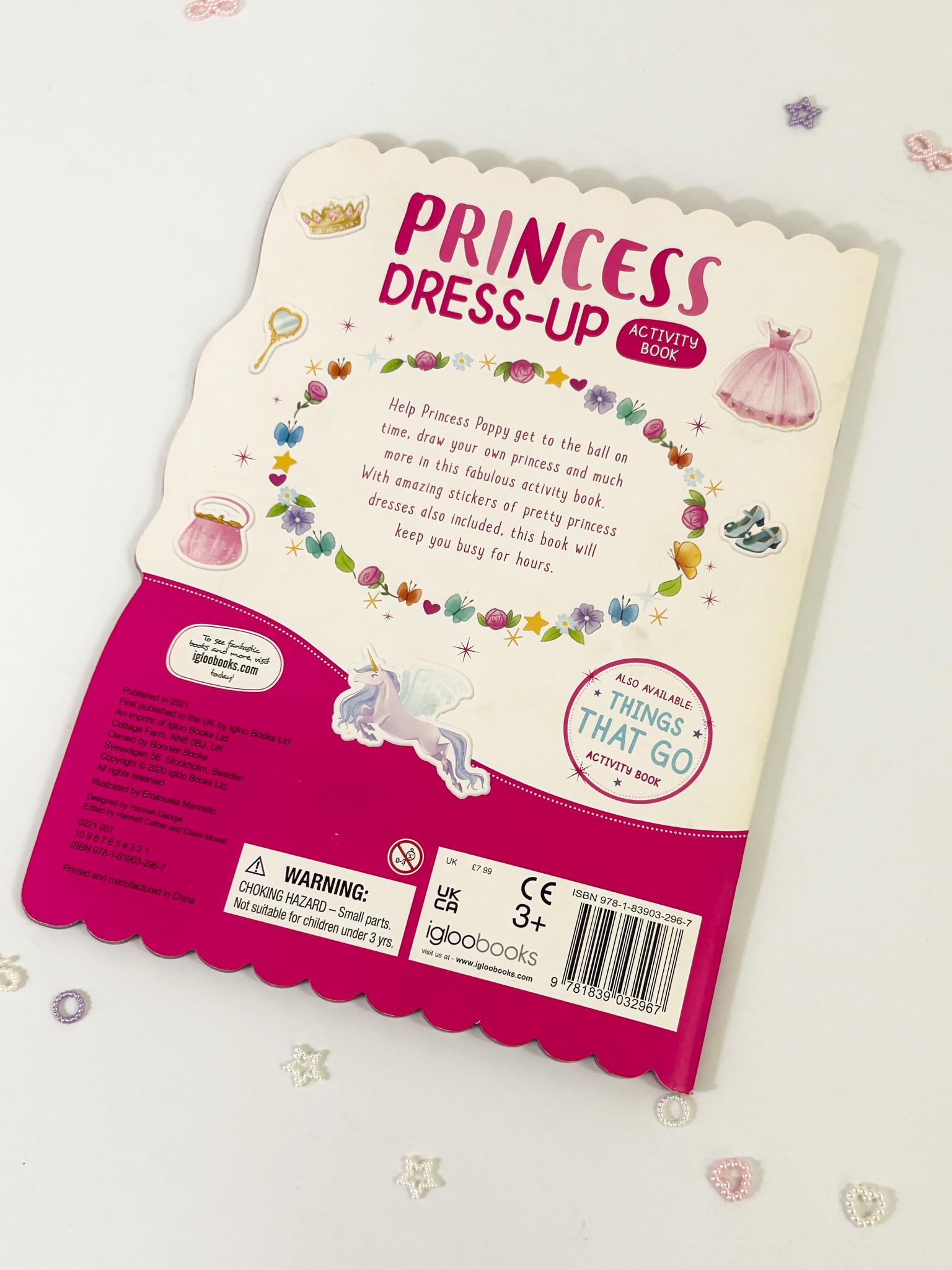 Princess Dress-Up Activity Book