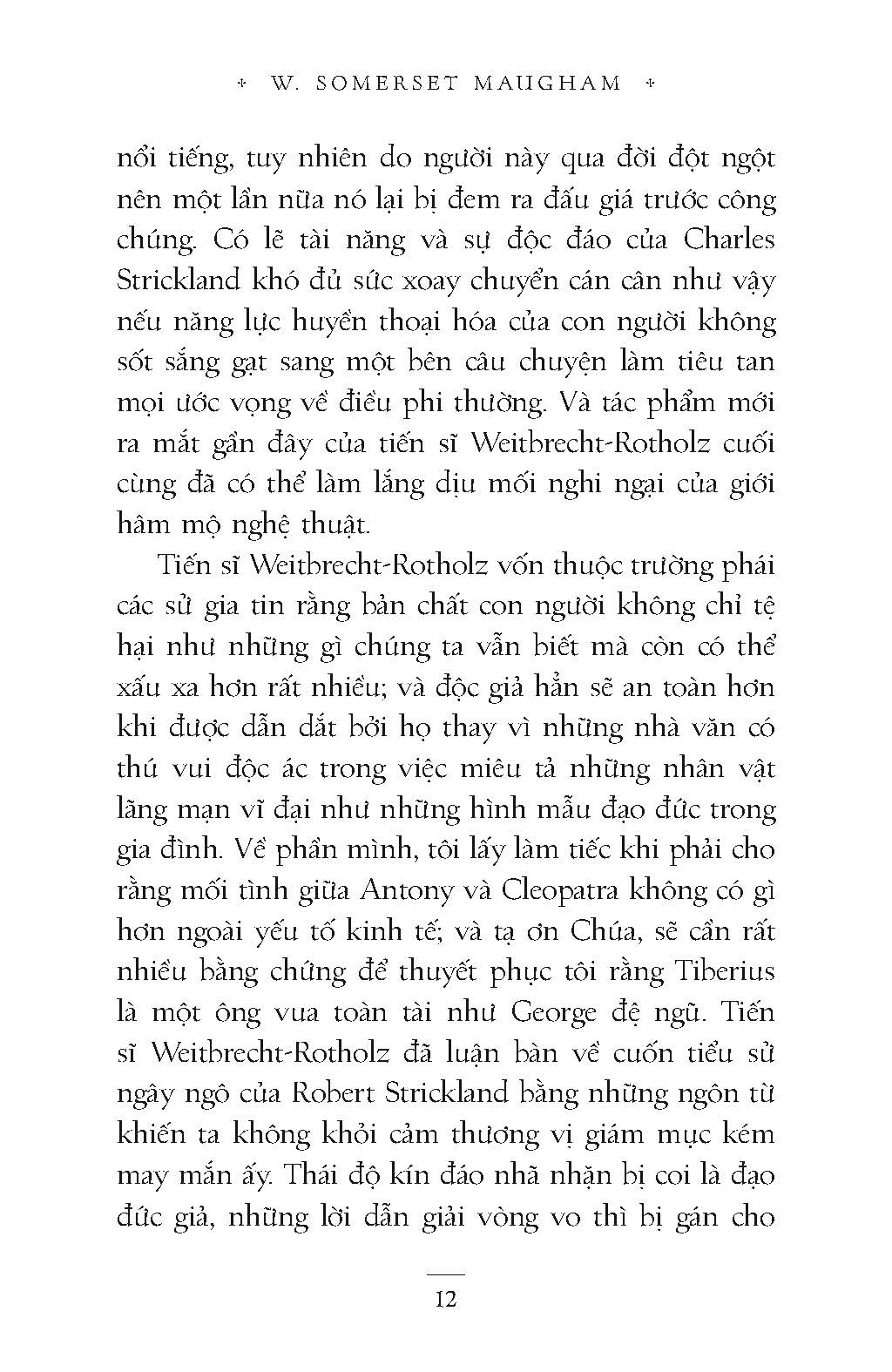 Văn học kinh điển - Vần Trăng Và Sáu Xu (Tiểu Thuyết) - W. Somerset Maugham