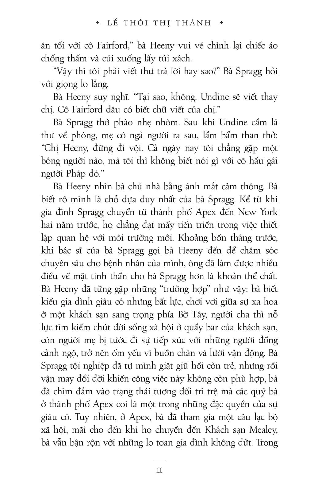 Sách - Văn Học Kinh Điển - Lề Thói Thị Thành