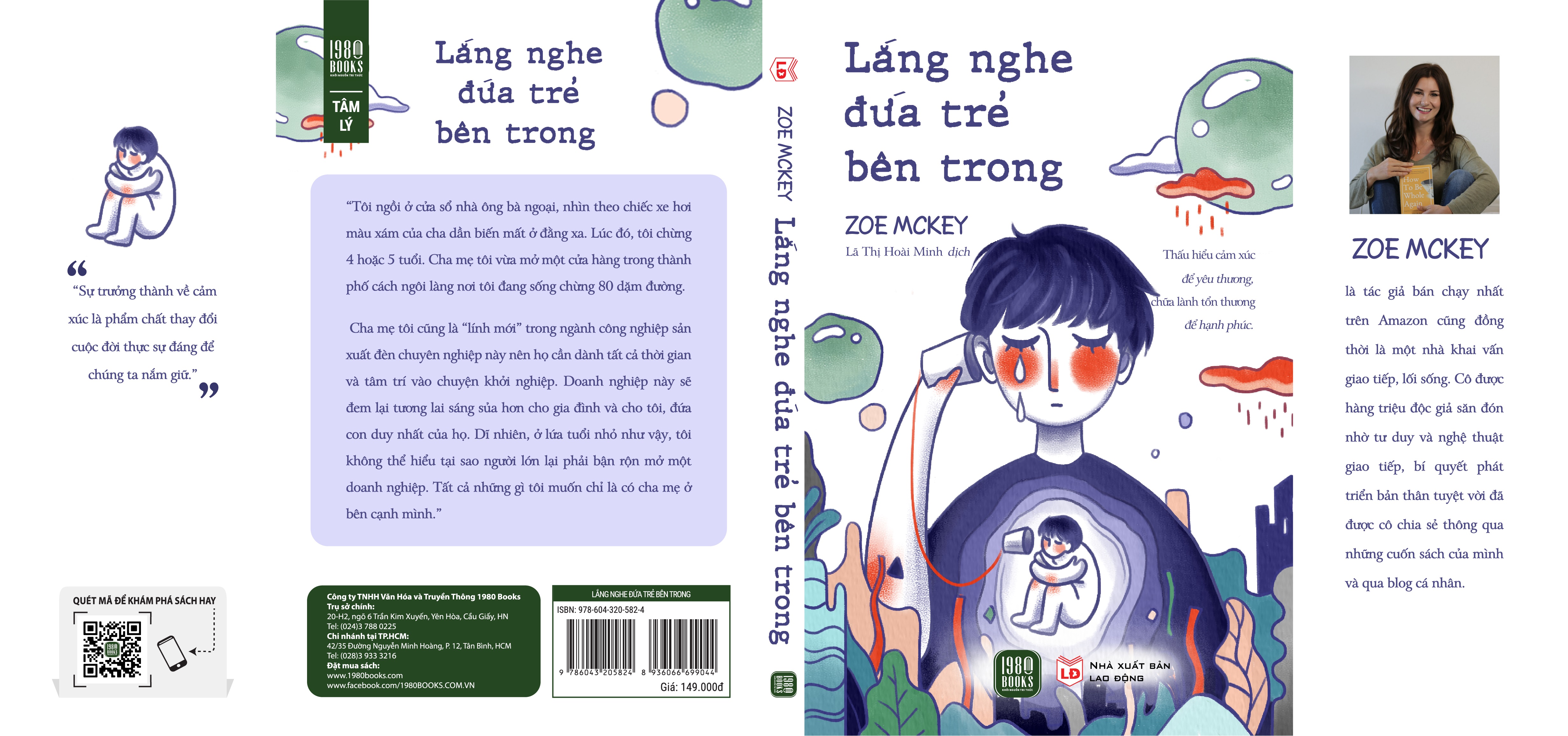 Sách - Lắng Nghe Đứa Trẻ Bên Trong - Zoe McKey