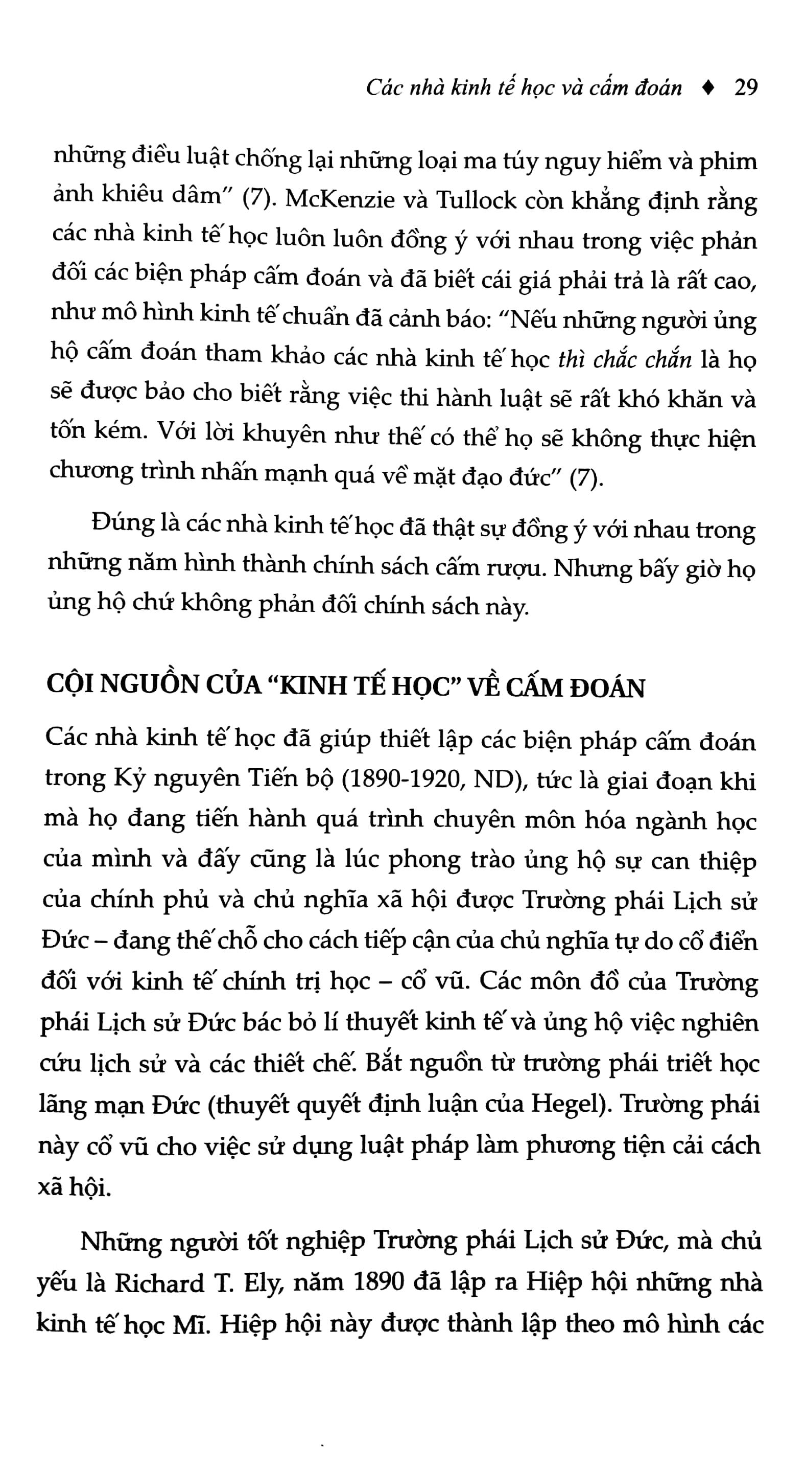 Kinh Tế Học Cấm Đoán