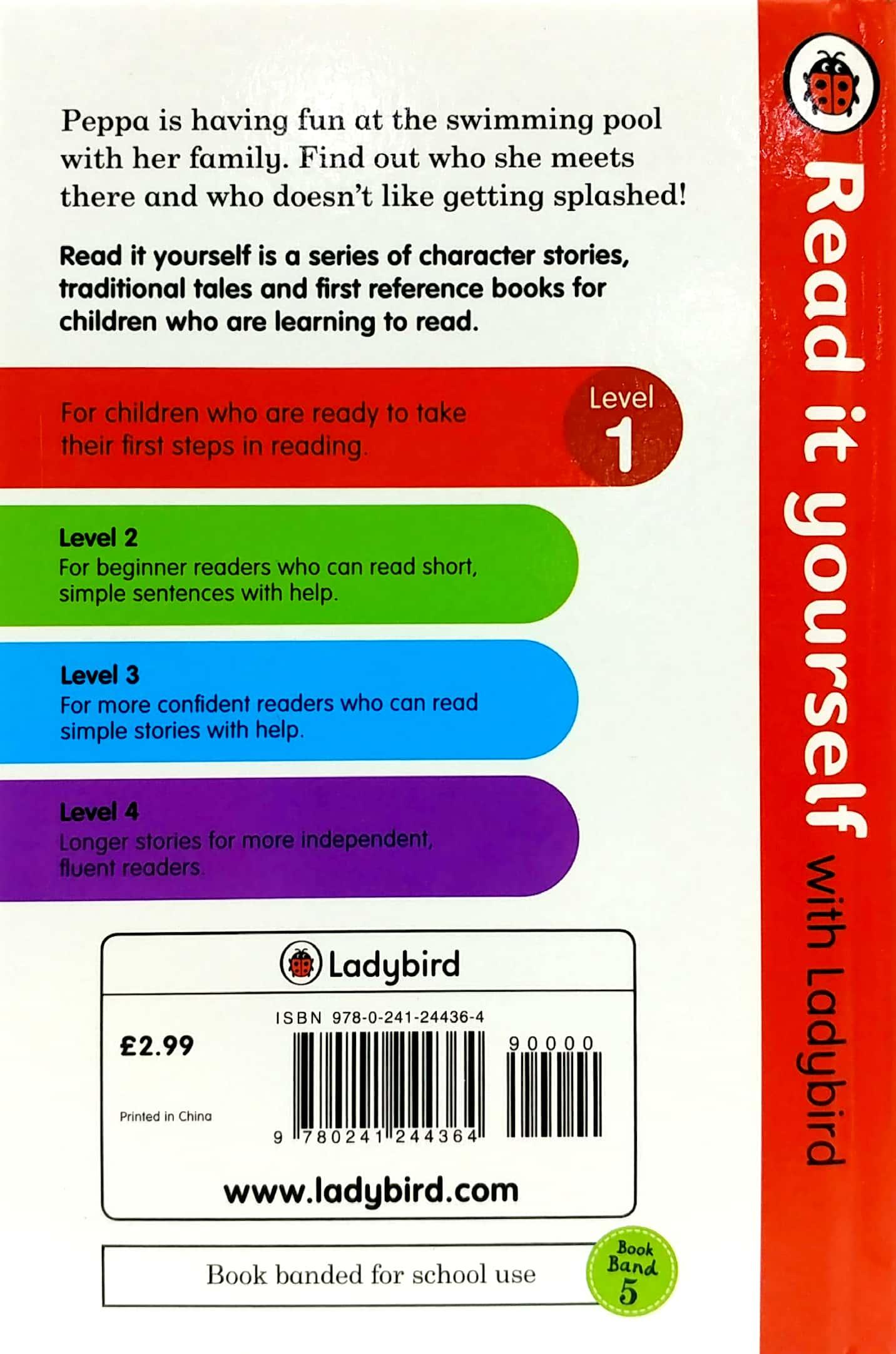 Peppa Pig: Going Swimming – Read It Yourself with Ladybird Level 1
