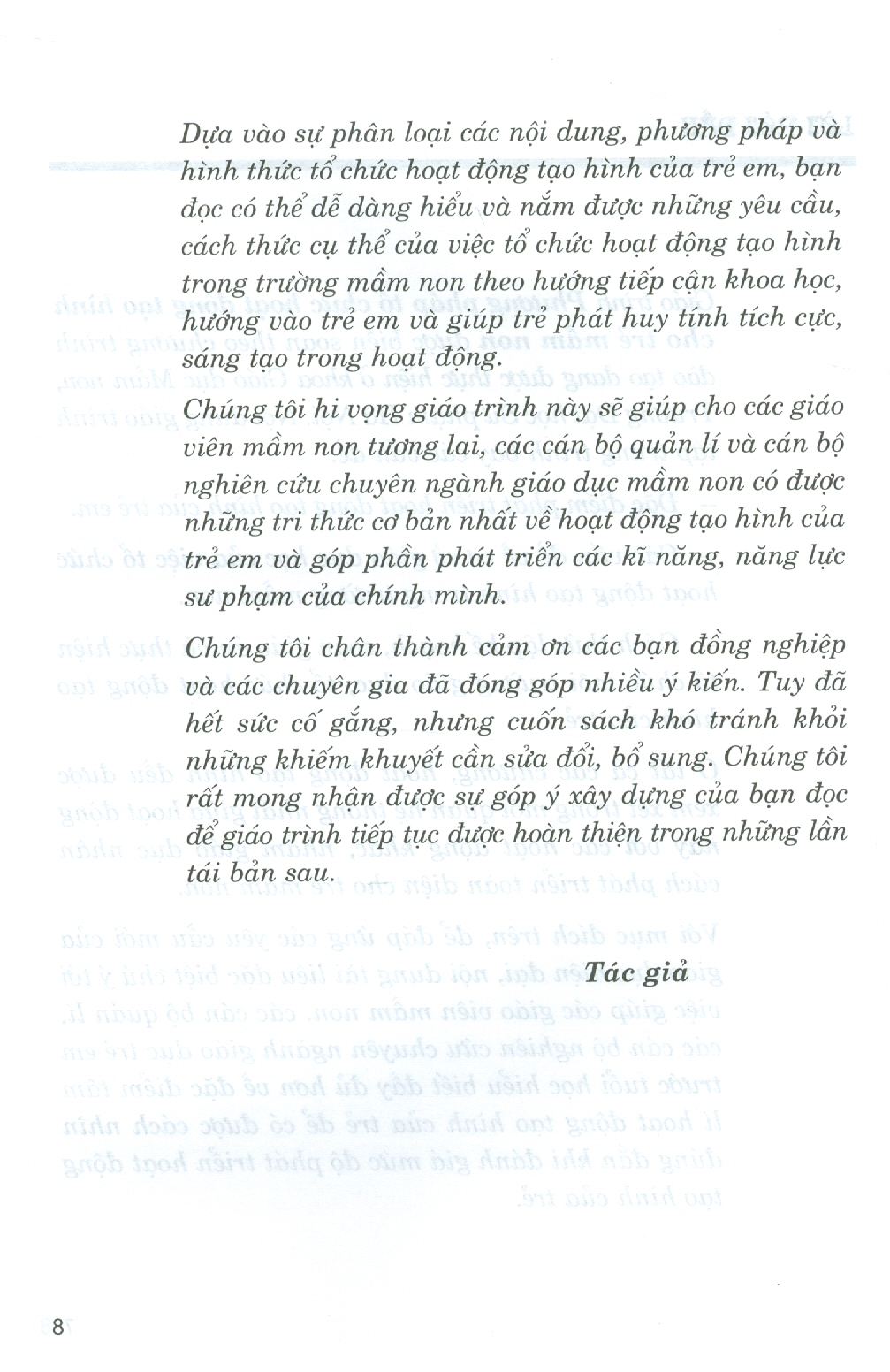 Phương Pháp Tổ Chức Hoạt Động Tạo Hình Cho Trẻ Mầm Non (Tái bản 2023)