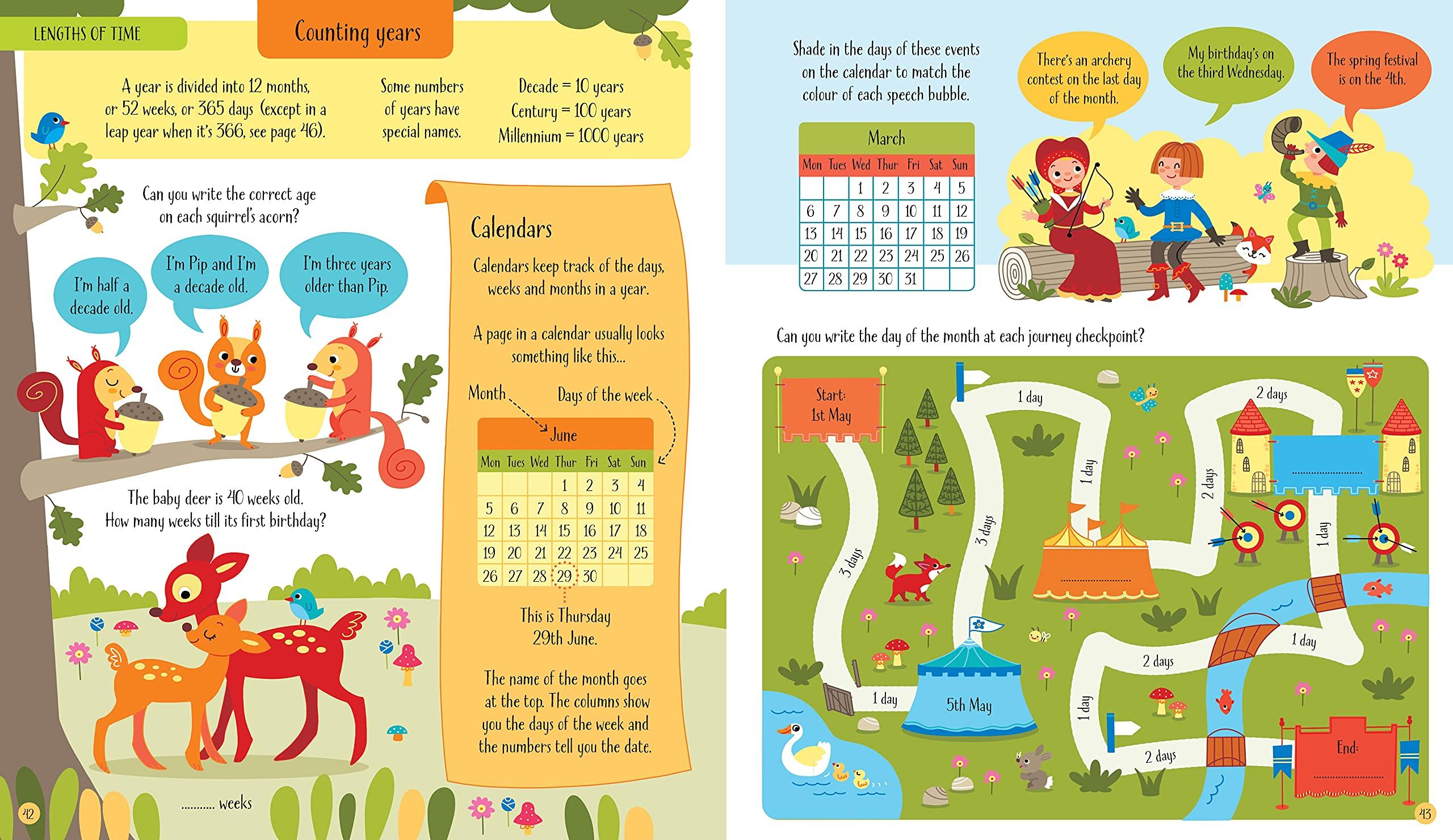 Telling The Time Activity Book