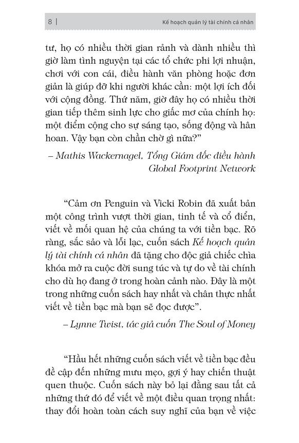 Kế Hoạch Quản Lý Tài Chính Cá Nhân - "Phương Pháp 9 Bước Để Đặt Được Tự Do Tài Chính"