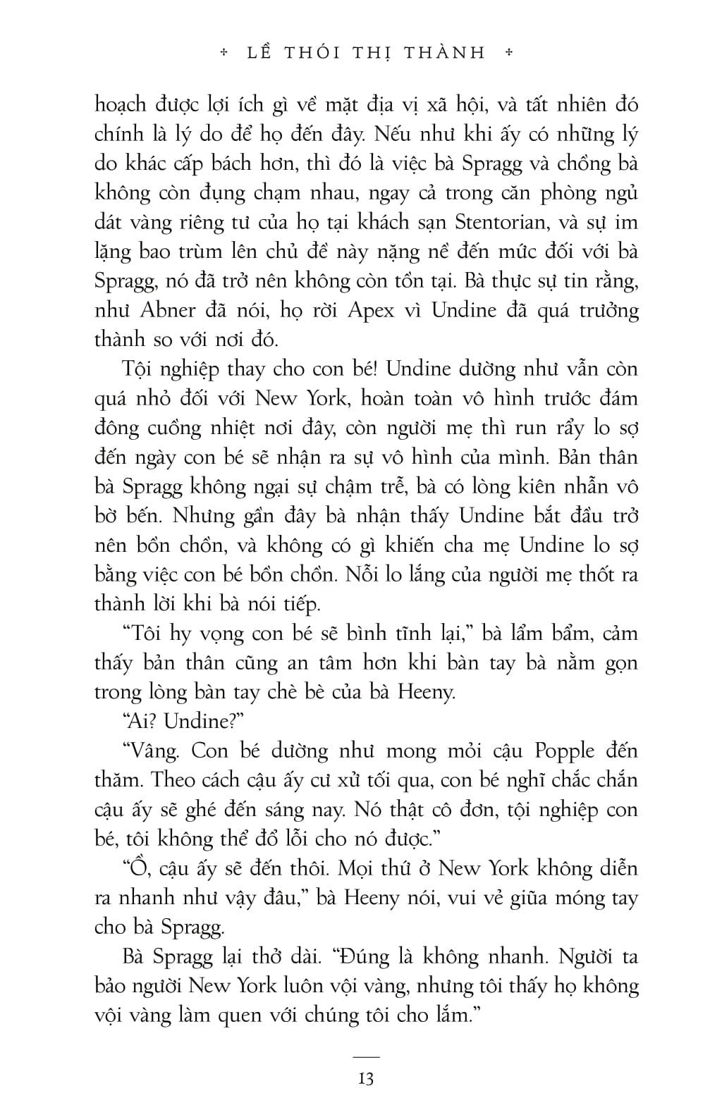 Sách - Văn Học Kinh Điển - Lề Thói Thị Thành
