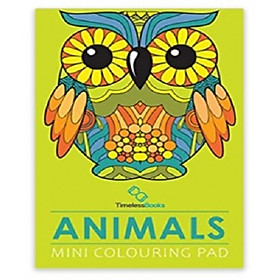 Mini Colouring Pad - Animals