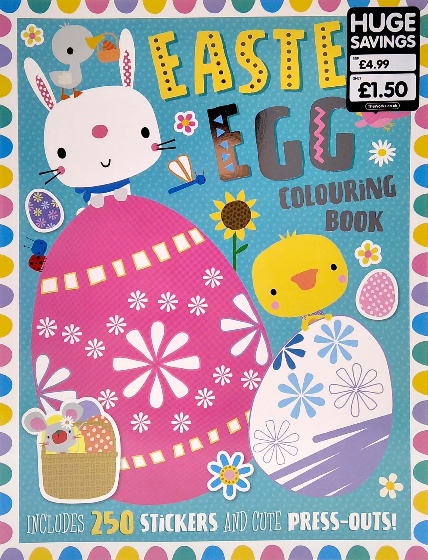 Easter Egg Colouring Book