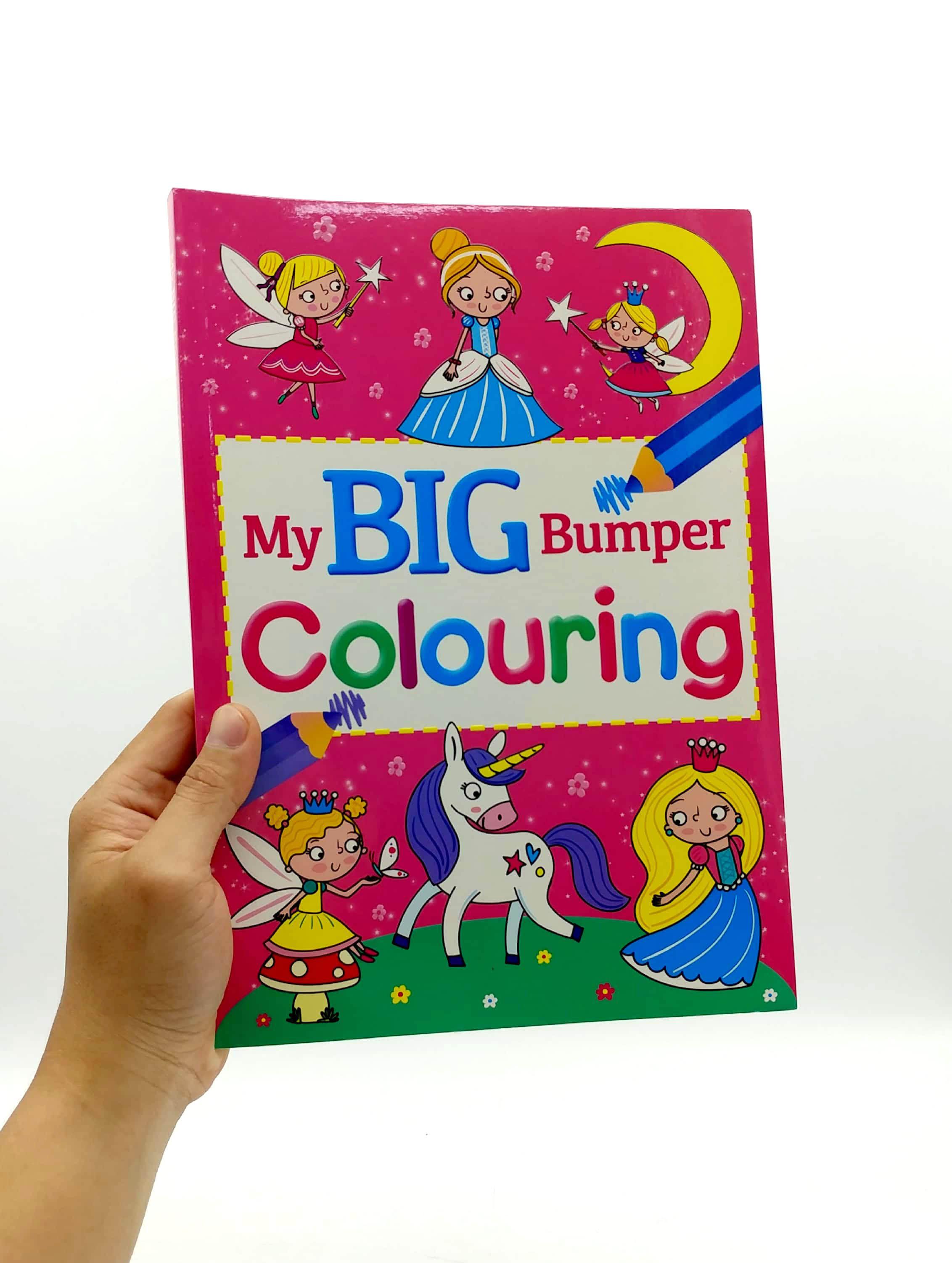 My Big Bumper Colouring (Pink)