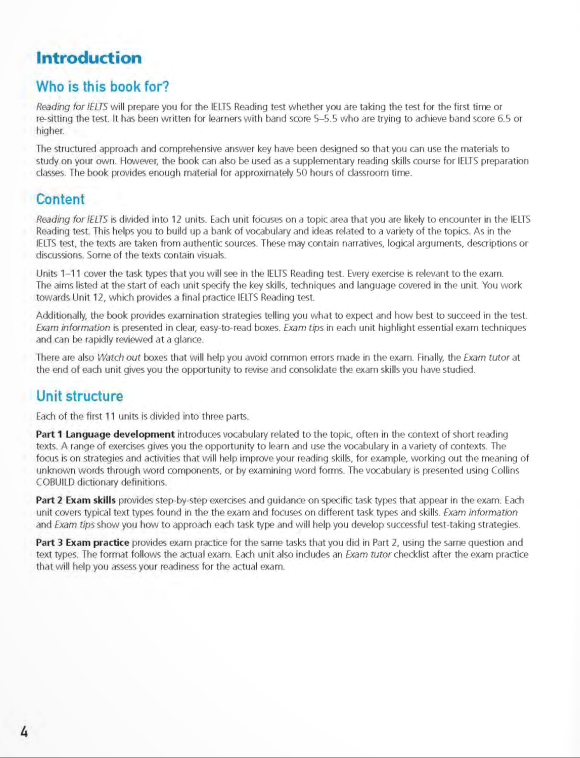 Collins Reading For Ielts (Tái Bản)