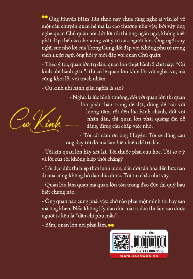 Sách Cư Kỉnh - Hồ Biểu Chánh TH115