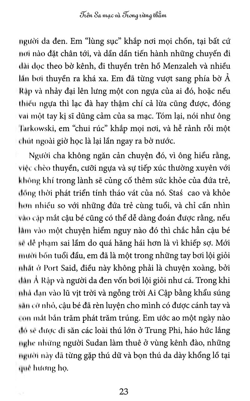 Trên Sa Mạc Và Trong Rừng Thẳm