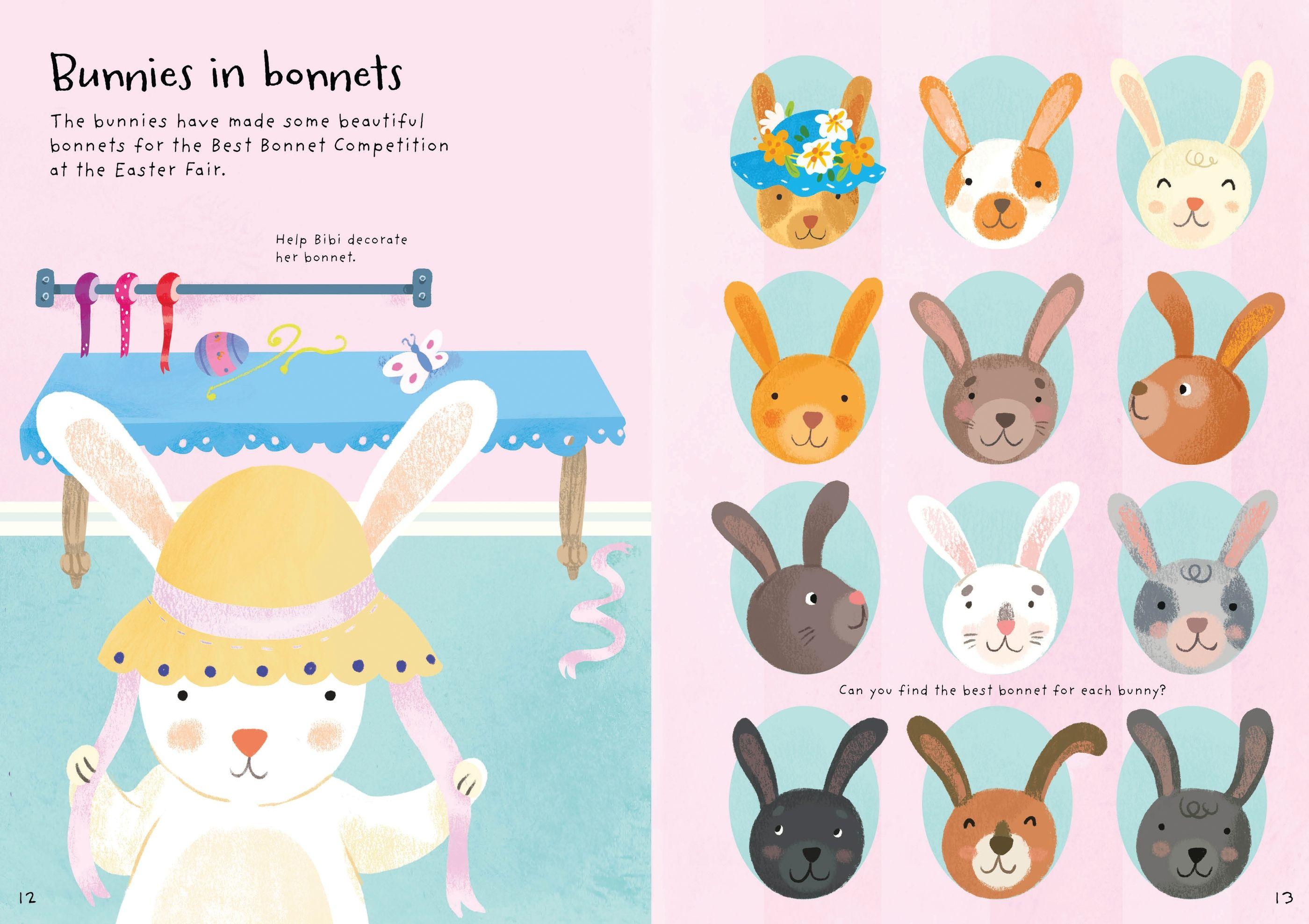 Little First Stickers Bunnies