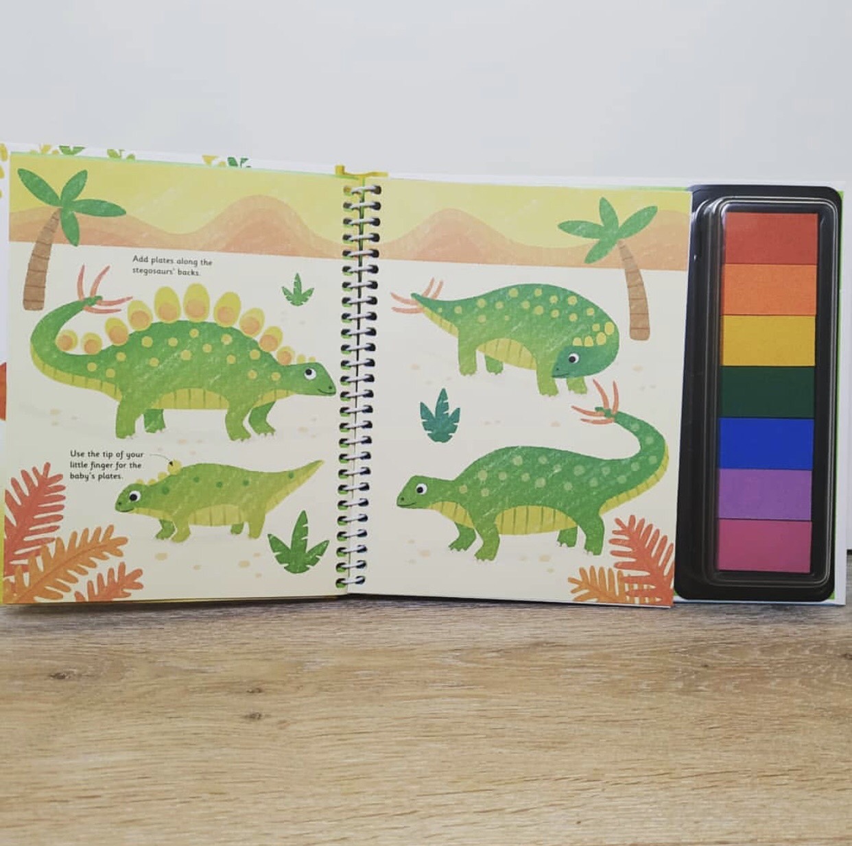 Fingerprint Activities Dinosaurs