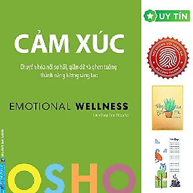 OSHO Cảm Xúc - Emotional Wellness (Tặng Kèm Bookmark CÚ MÈO + SỔ TAY XƯƠNG RỒNG)