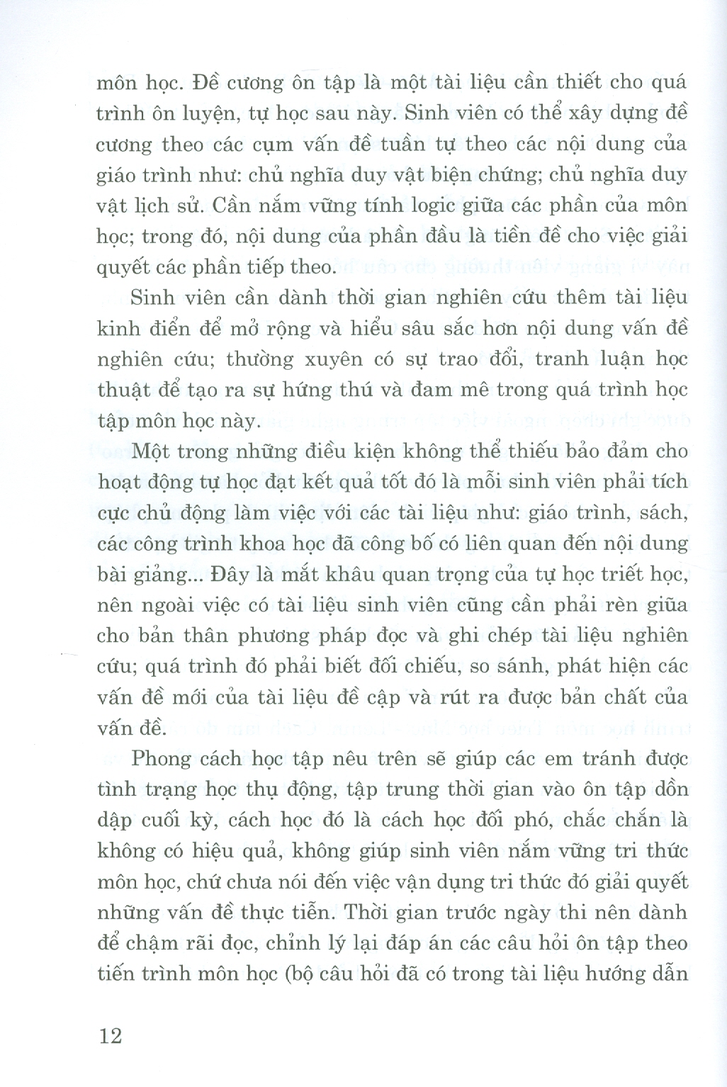 Hỏi - Đáp Môn Triết Học Mác - Lênin (Dùng cho bậc đại học hệ chuyên và không chuyên lý luận chính trị)
