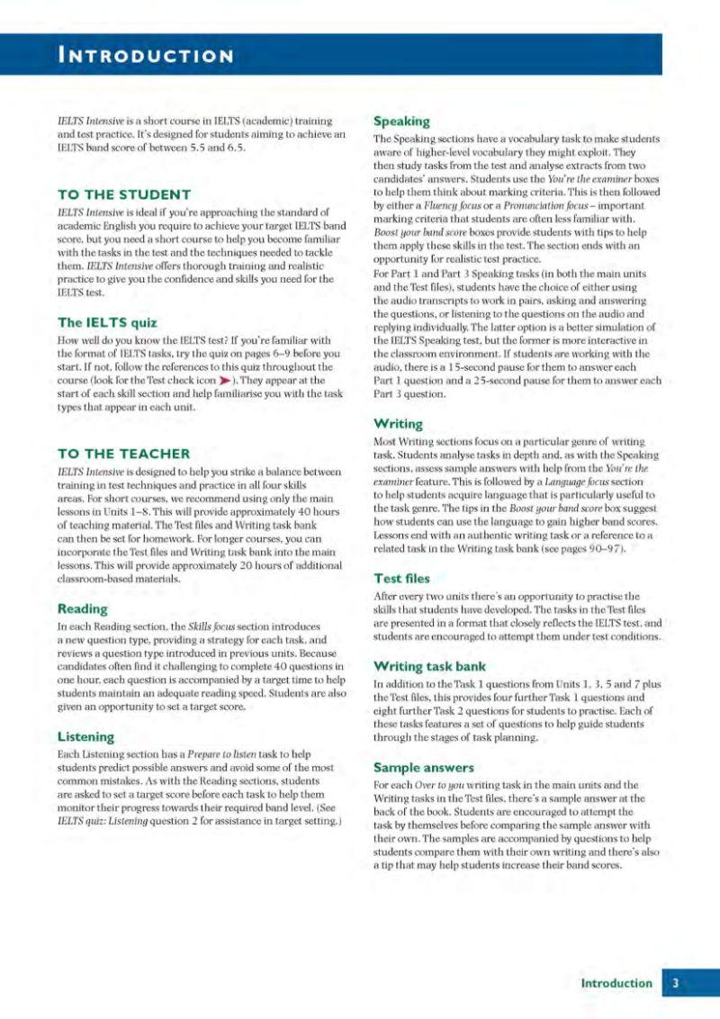 IELTS Intensive (Kèm CD)