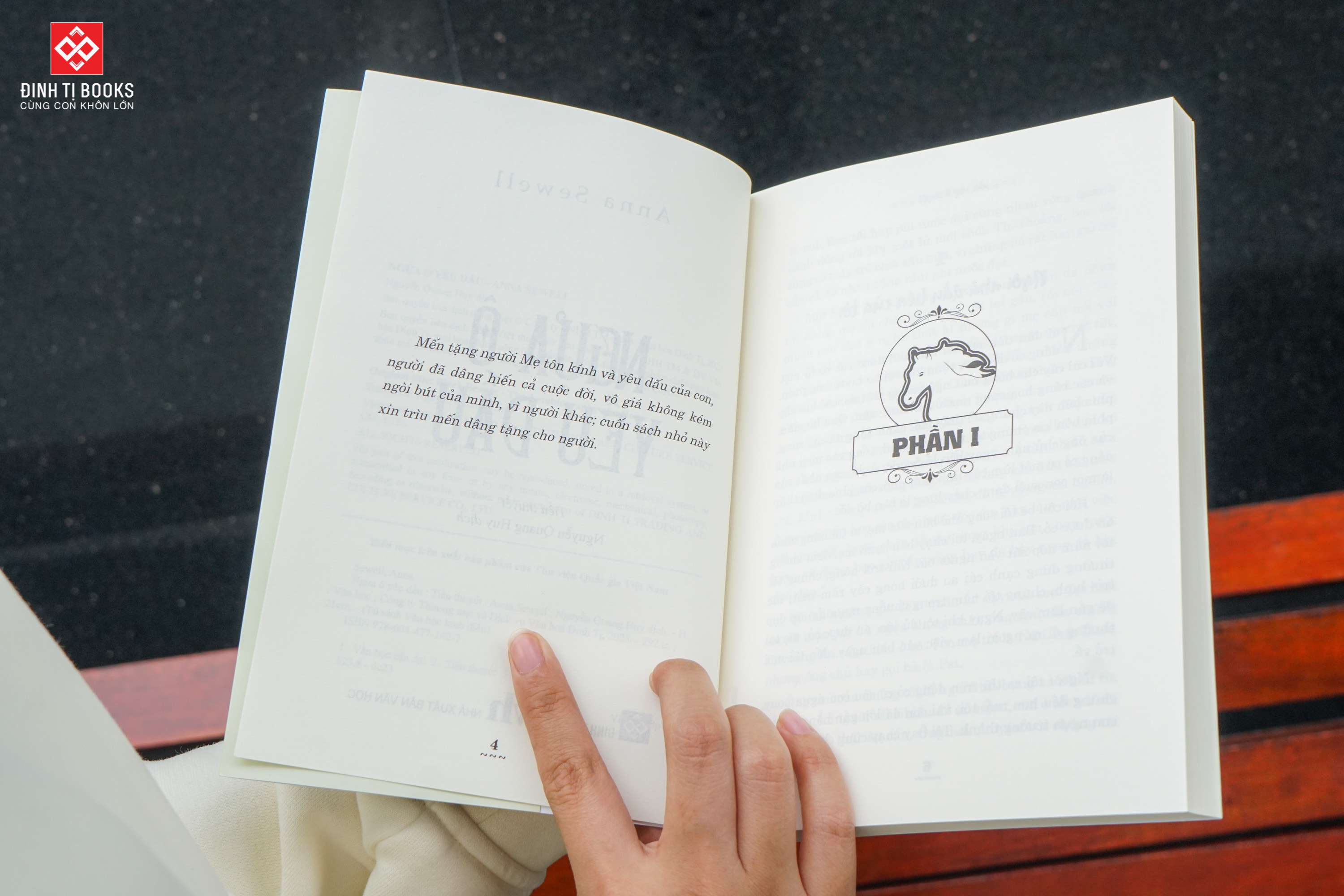 Sách - Ngựa ô yêu dấu Anna Sewell - Đinh Tị Books
