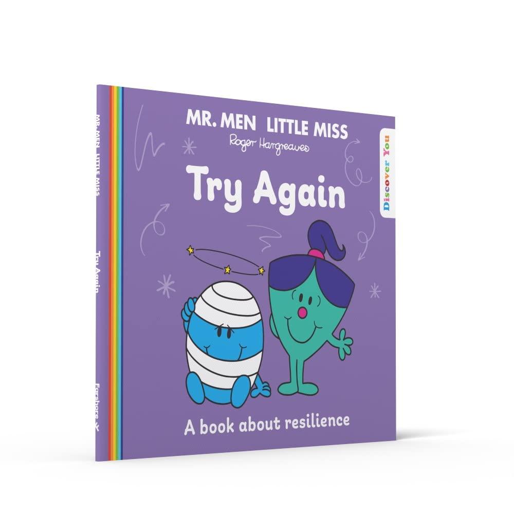 Truyện đọc thiếu nhi tiếng Anh: Mr. Men and Little Miss Discover You — MR. MEN LITTLE MISS: TRY AGAIN