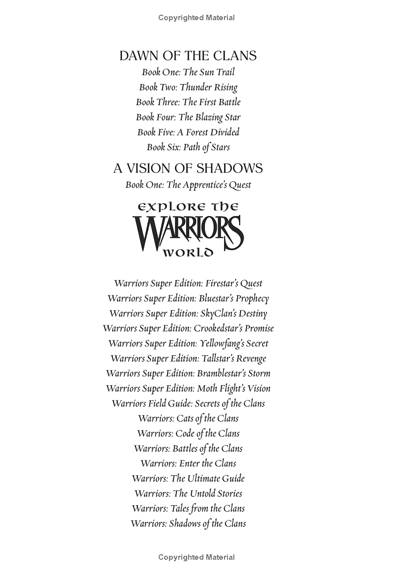 Sách ngoại văn: Warriors - Dawn Of The Clans #5 - A Forest Divided
