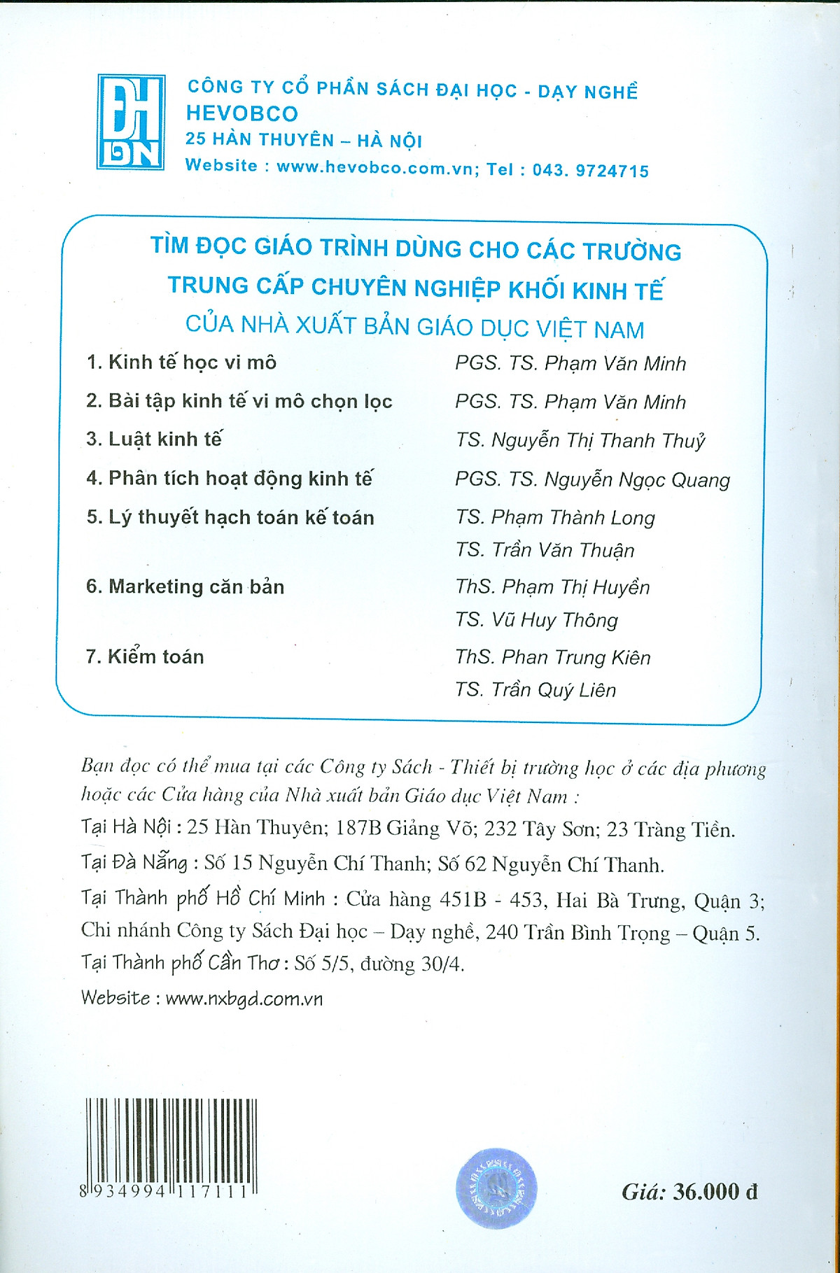 Luật Kinh Tế (Dùng trong các trường cao đẳng và trung cấp chuyên nghiệp khối kinh tế)