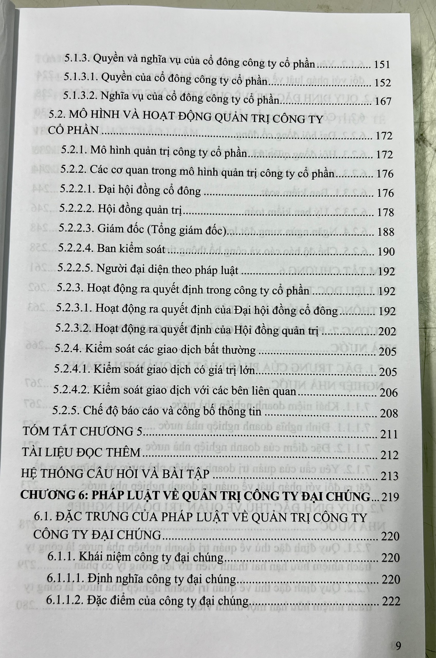 GIÁO TRÌNH PHÁP LUẬT QUẢN TRỊ CÔNG TY