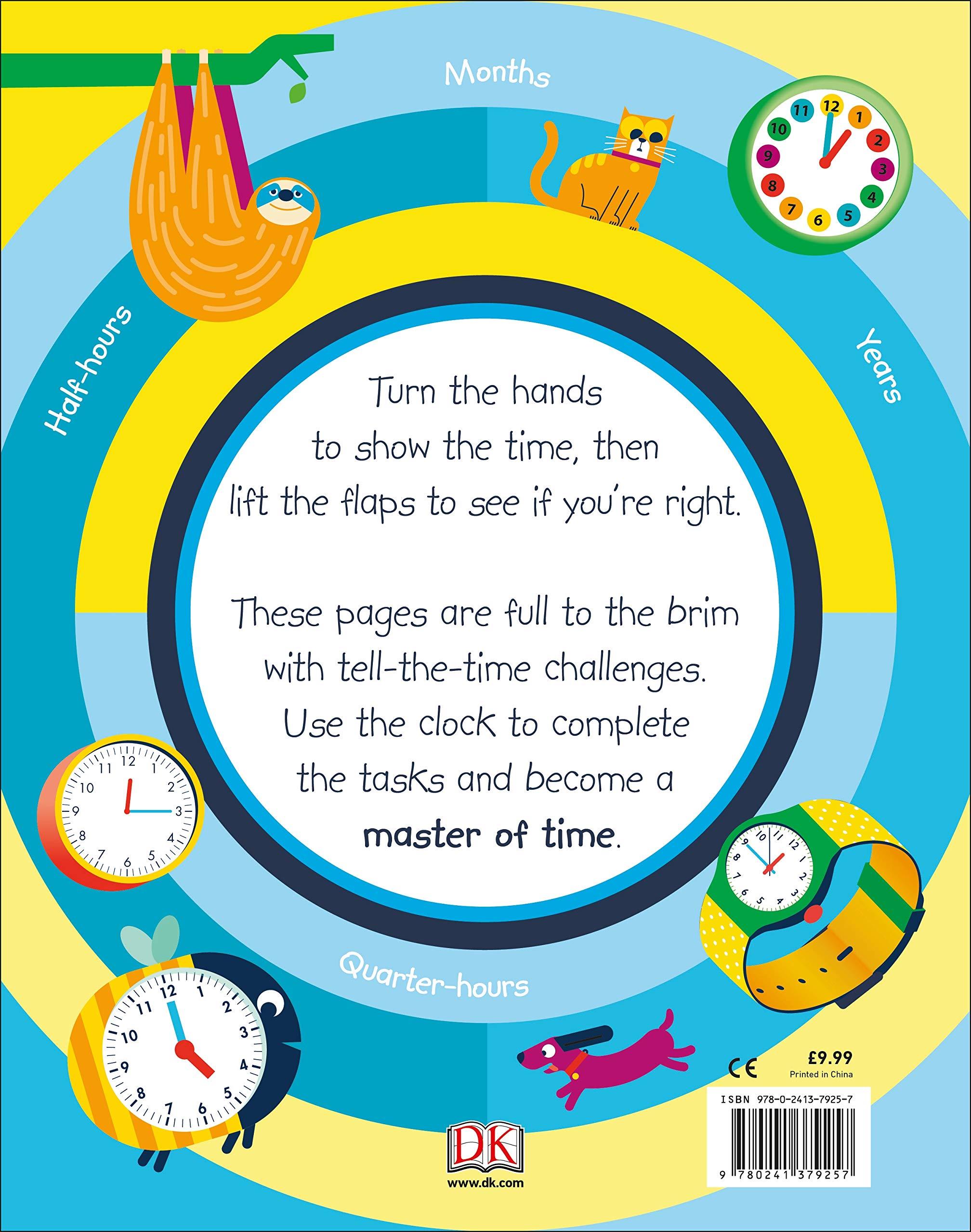 How to Tell the Time: A Lift-the-flap Guide to Telling the Time (Board book)