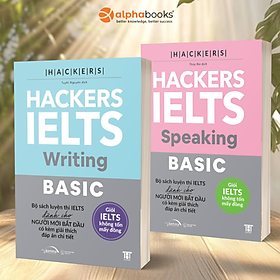 Combo Hackers IELTS Basic - Speaking + Hackers IELTS Basic - Writing
