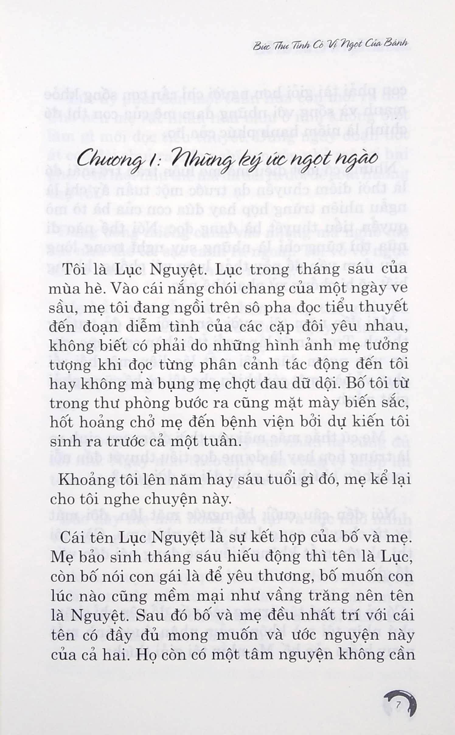 Bức Thư Tình Có Vị Ngọt Của Bánh