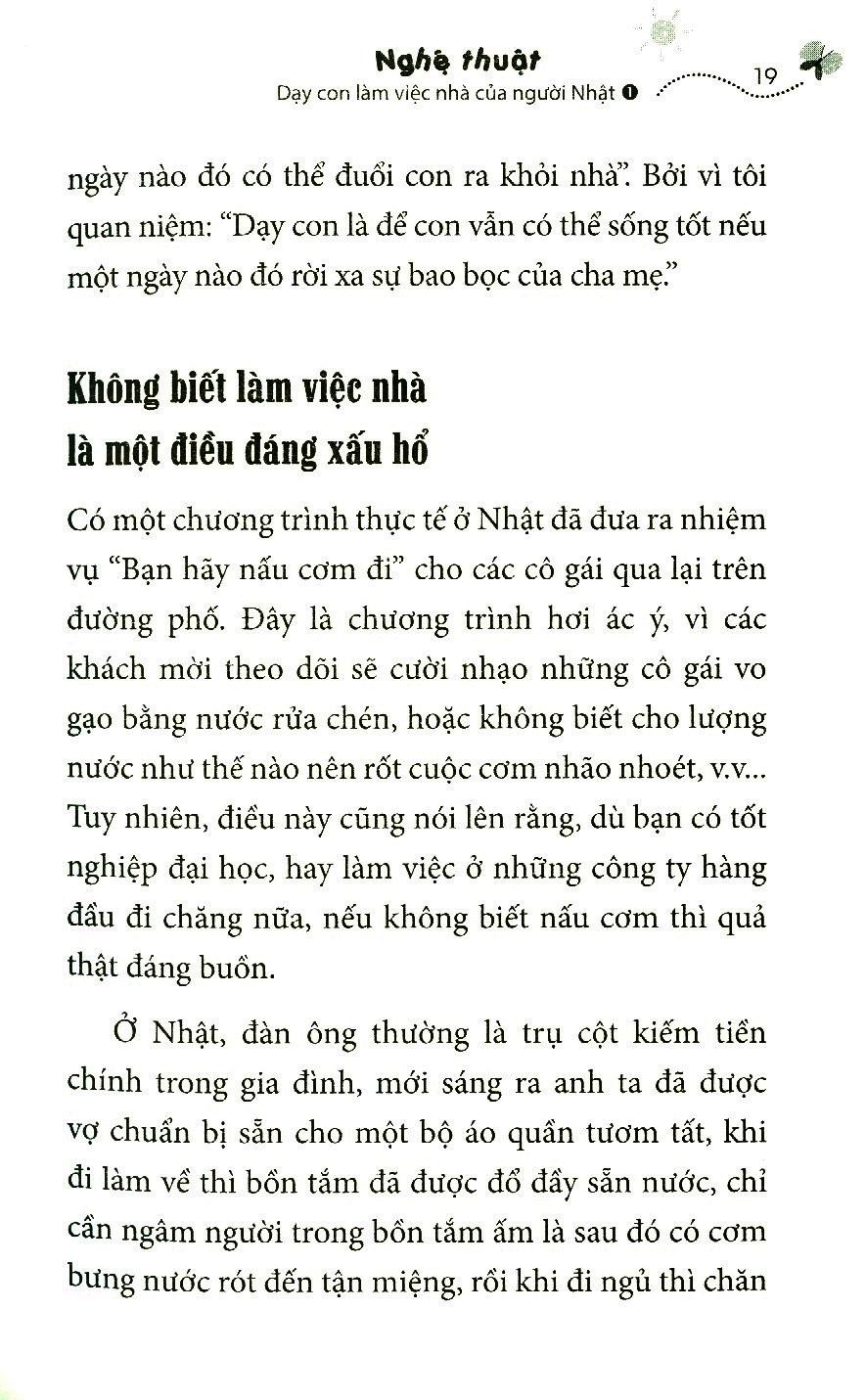 Nghệ Thuật Dạy Con Làm Việc Nhà Của Người Nhật (Tập 1)