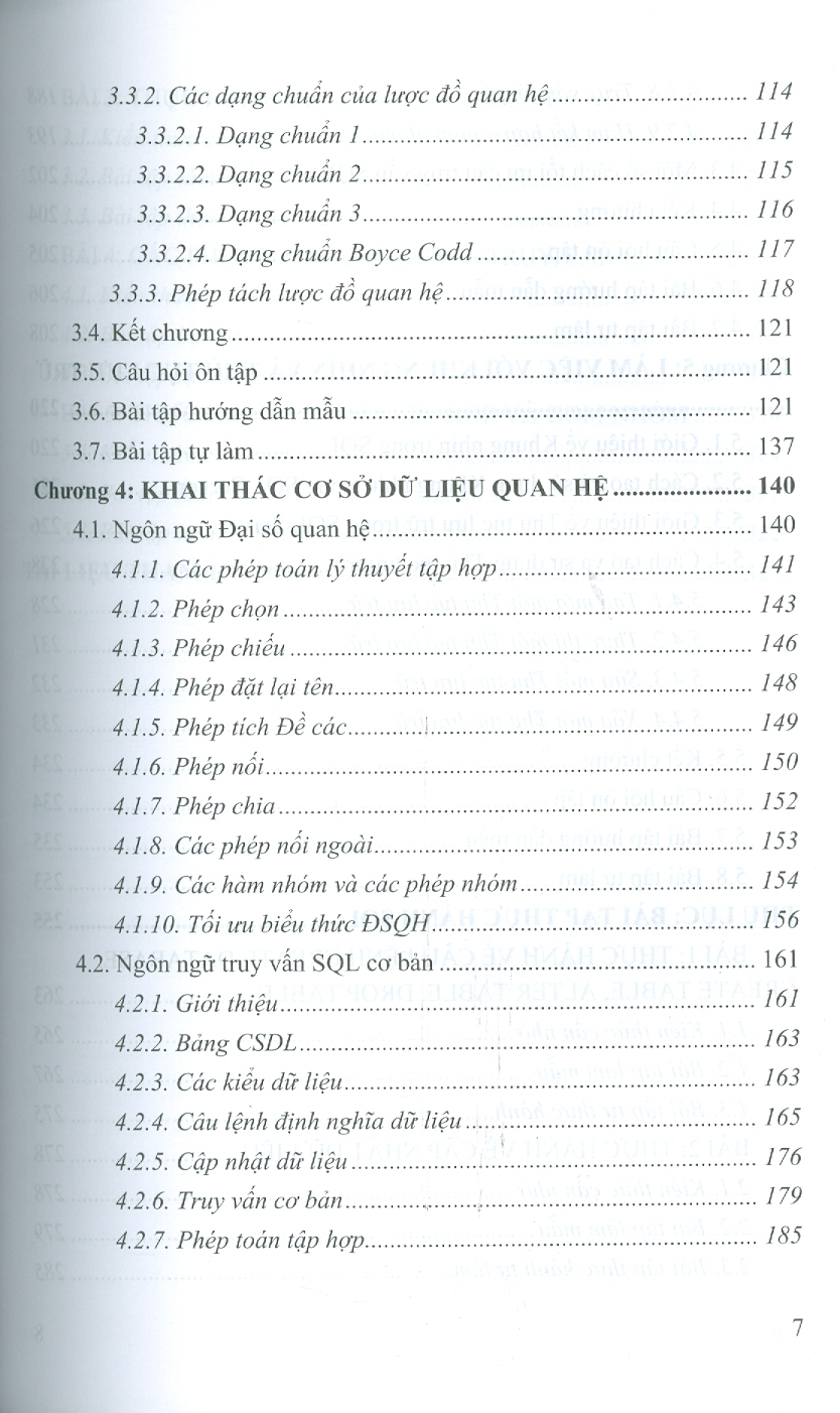 Giáo Trình Cơ Sở Dữ Liệu Quan Hệ - Lý Thuyết Và Áp Dụng