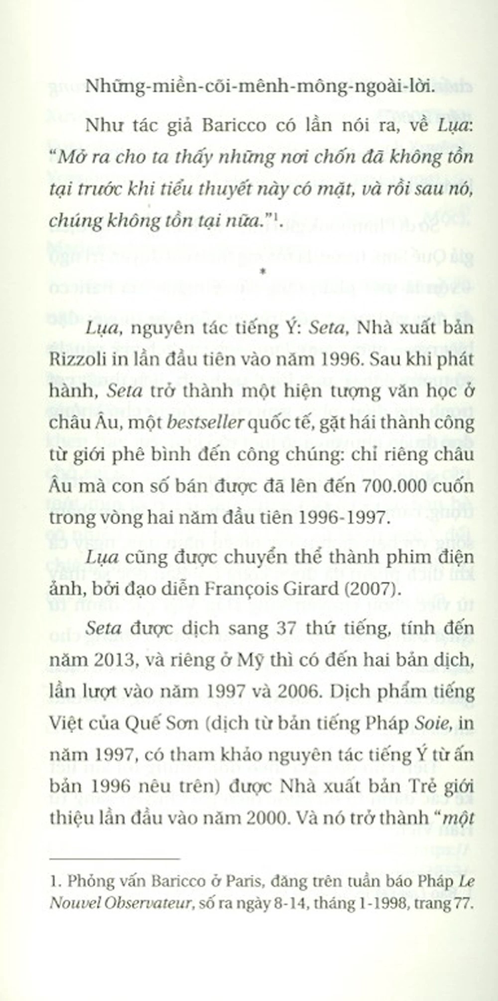 Lụa (Tiểu thuyết)