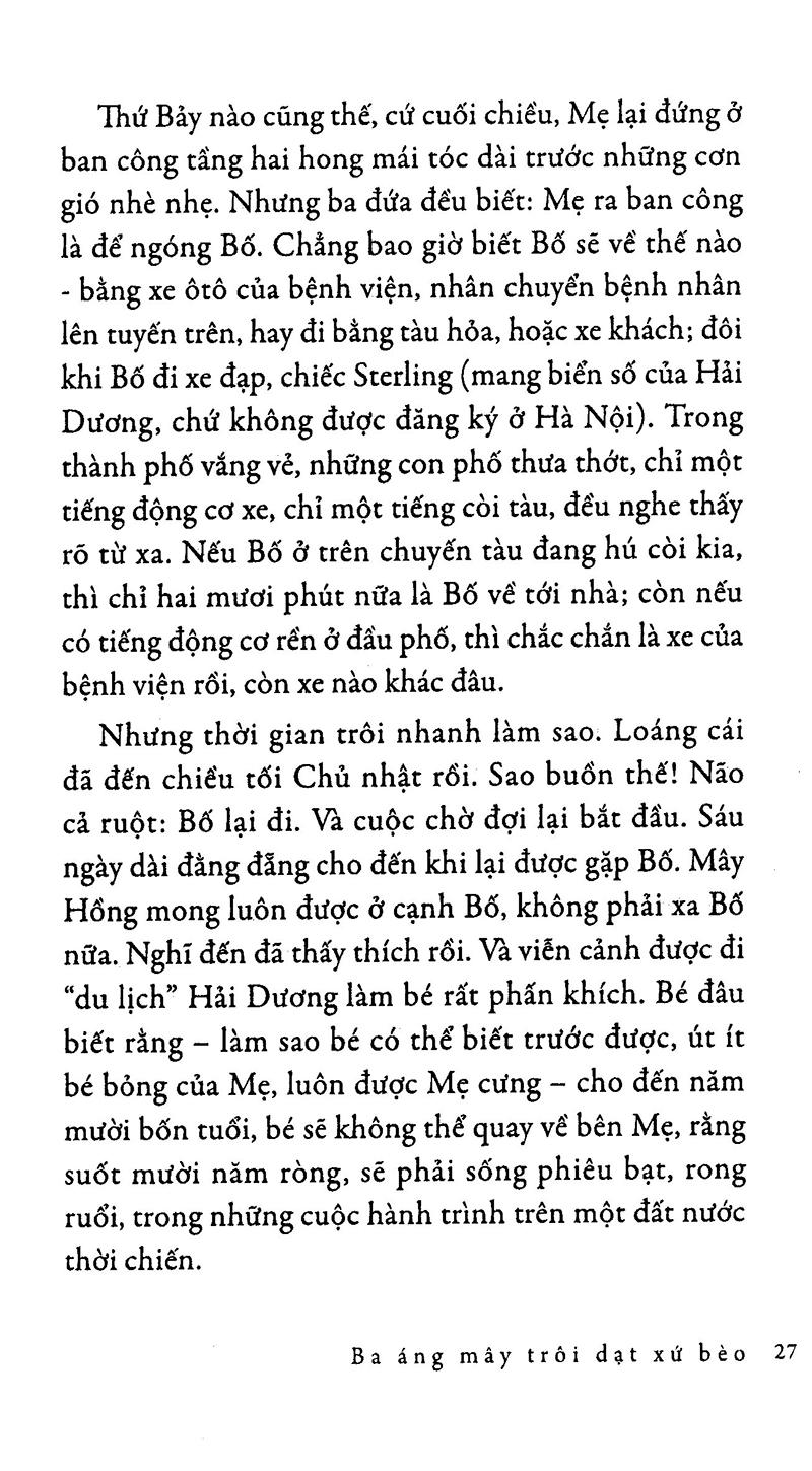 Ba Áng Mây Trôi Dạt Xứ Bèo