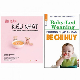 Combo Sách: Ăn dặm kiểu Nhật + Ăn dặm bé chỉ huy ( Thái Hà )