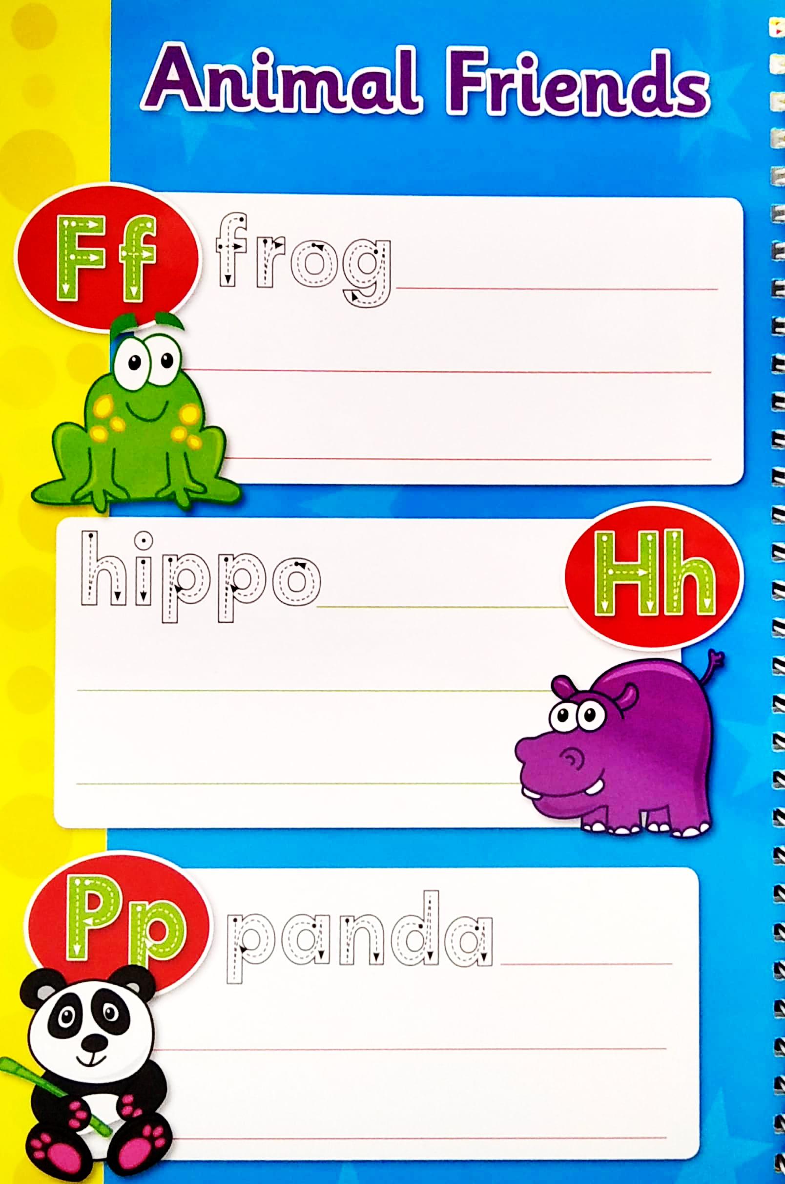 Wipe Clean Bind Up 4+ - Early Learning (With Pen)