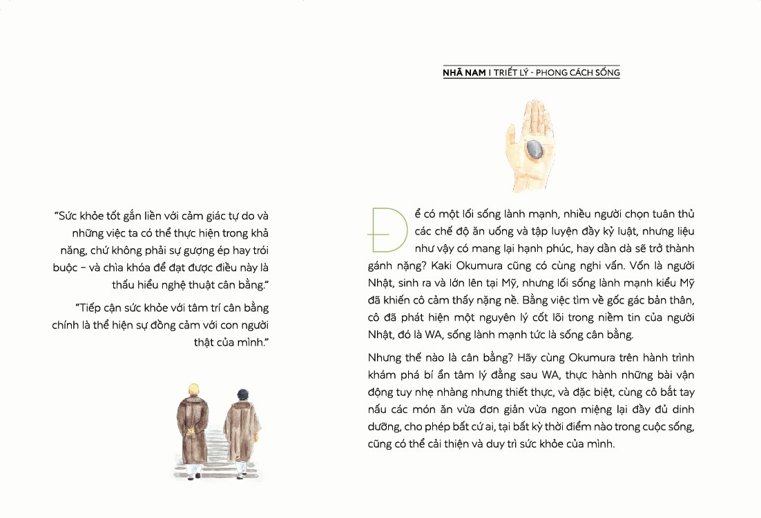 Sách - Wa - Nghệ thuật sống cân bằng của người Nhật (Kaki Okumura) (Nhã Nam Official)