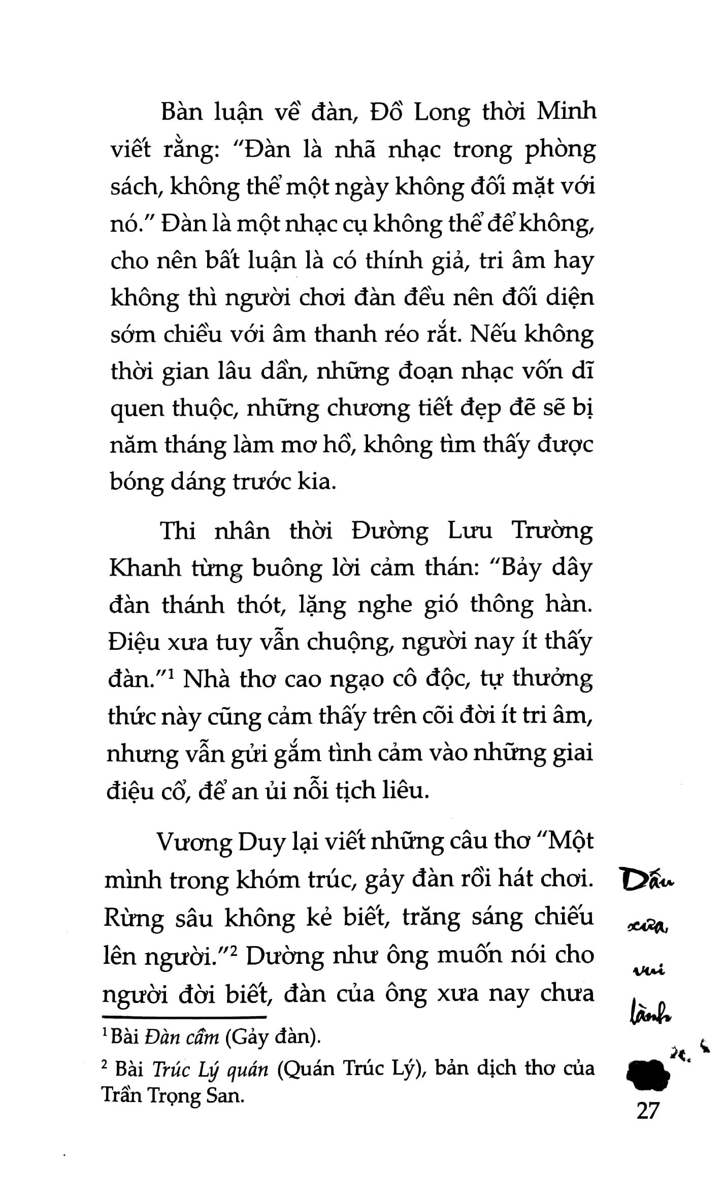 Dấu Xưa, Vui Lành (Bìa Mềm)