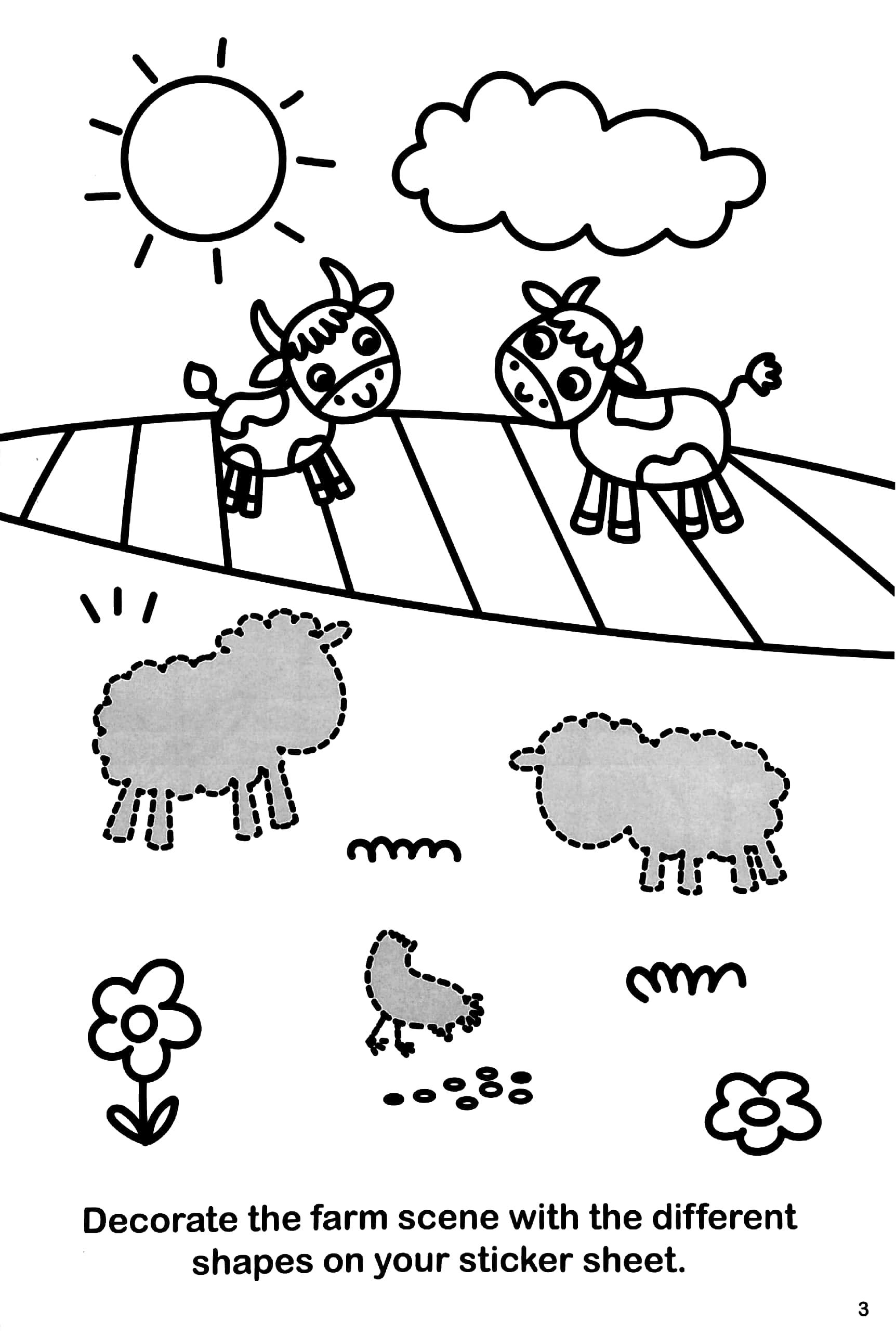 Mega Stickers: Early Learning