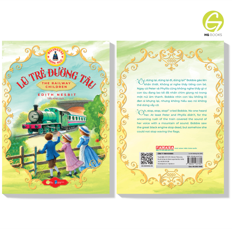 Lũ trẻ đường tàu - Sách song ngữ kinh điển, có note từ vựng tặng kèm file nghe - HG Books