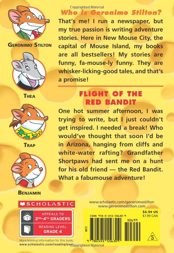Geronimo Stilton 56: Flight Of The Red Bandit