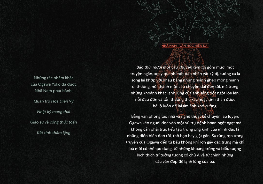 Sách - Báo thù: mười một câu chuyện tăm tối (Ogawa Yoko) (Nhã Nam Official)