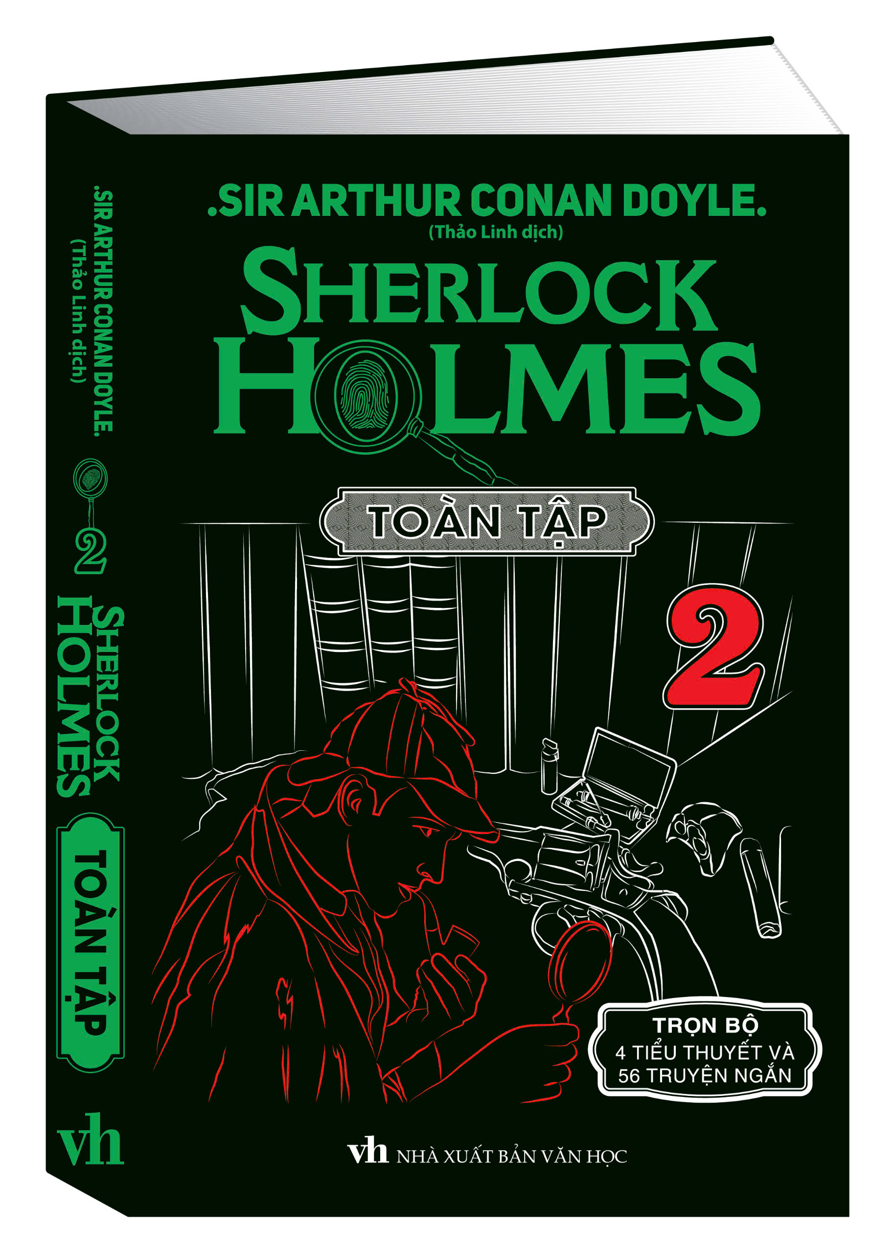 Sách - Combo Sherlock Holmes Bản Dịch Đầy Đủ 4 Tiểu Thuyết Và 56 Truyện Ngắn Trọn Bộ 3 Tập (Bìa Cứng Ép Kim Mỹ Thuật)